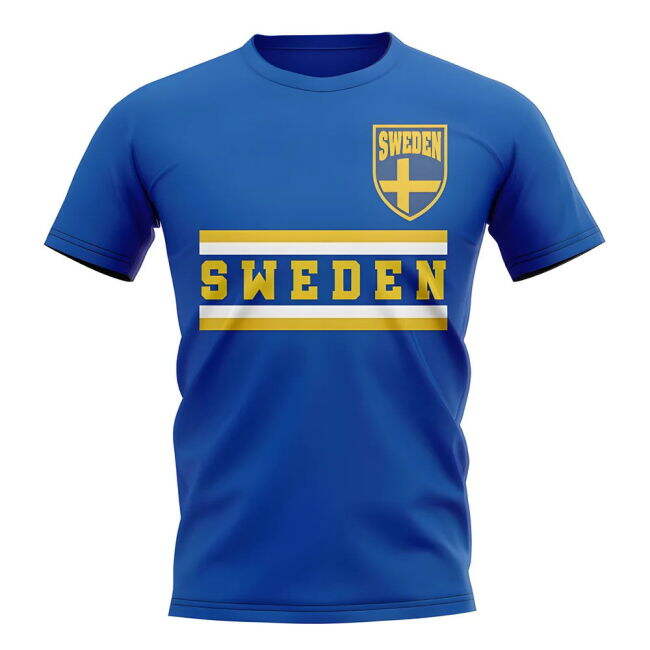 Latest Performance Sweden Home Football Shirt