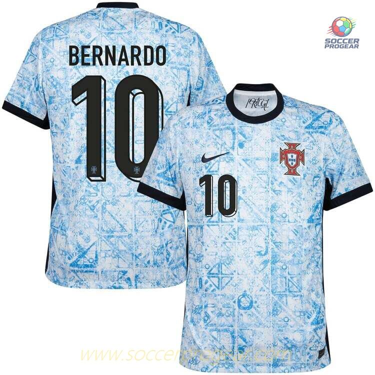 Portugal Away Team Jersey 2024-25 Edition Bernardo