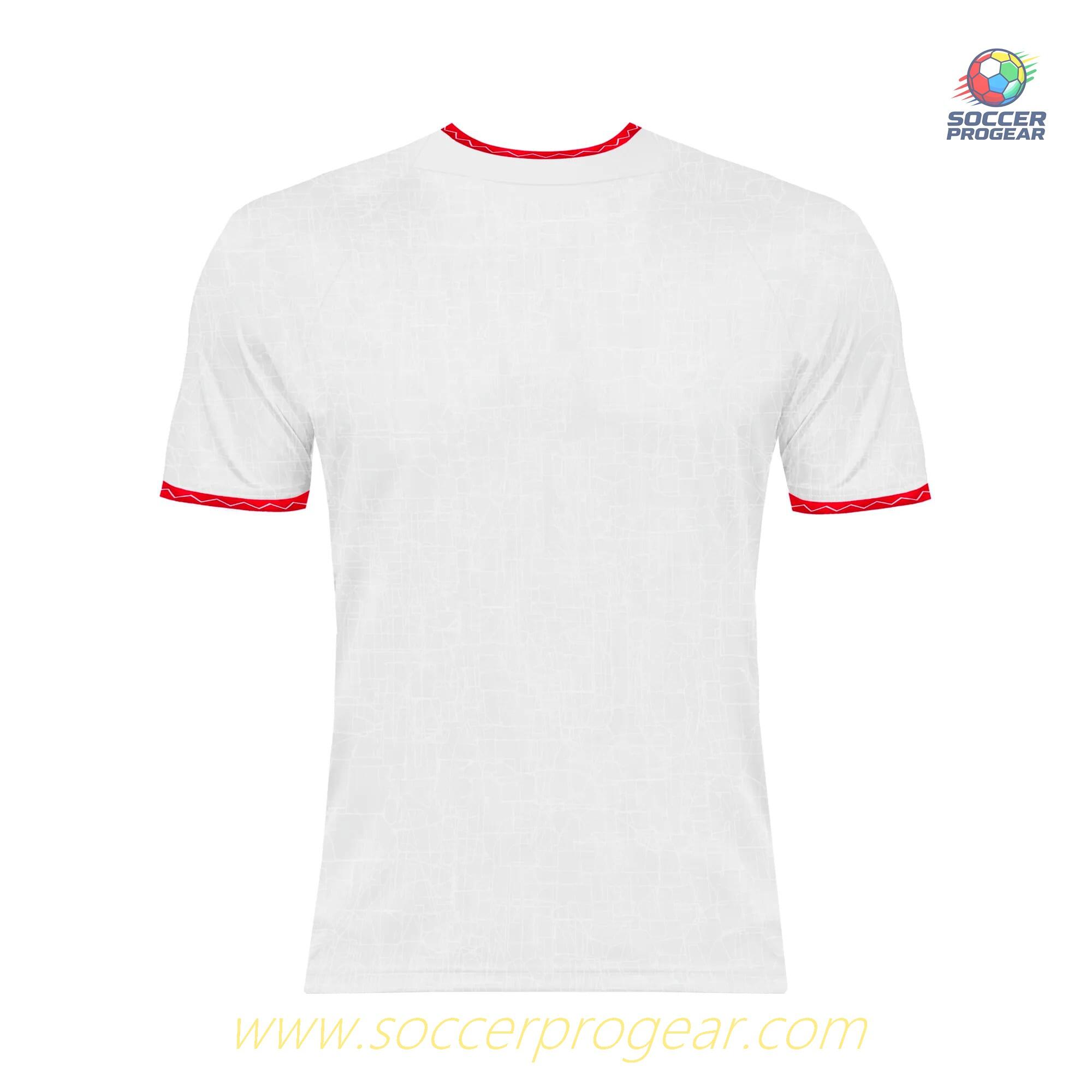 Sevilla FC Home Children's Edition Soccer Jersey 2024-25 Edition