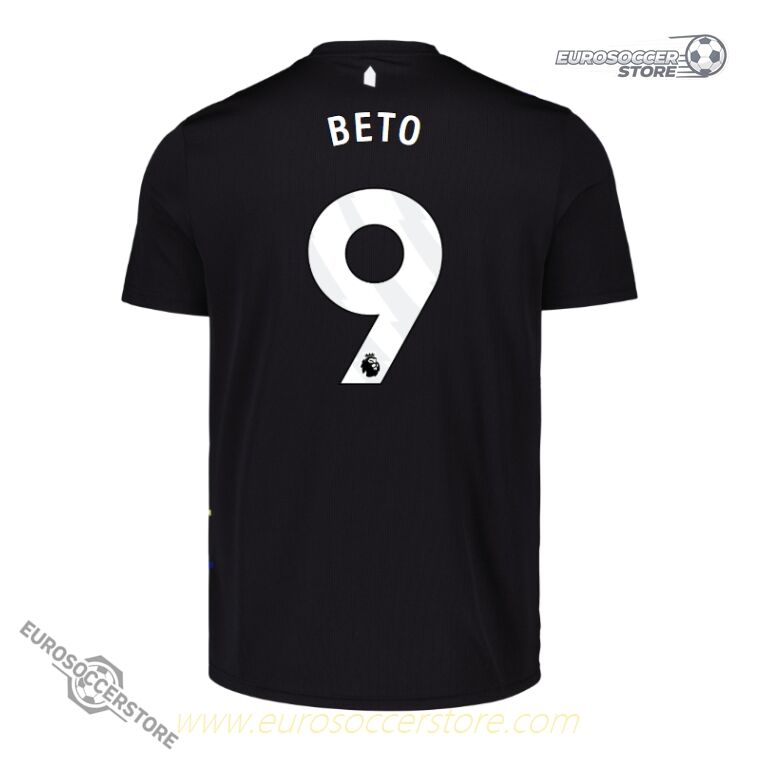 Everton 25-26 Season Third Jersey with BETO 9 Printing