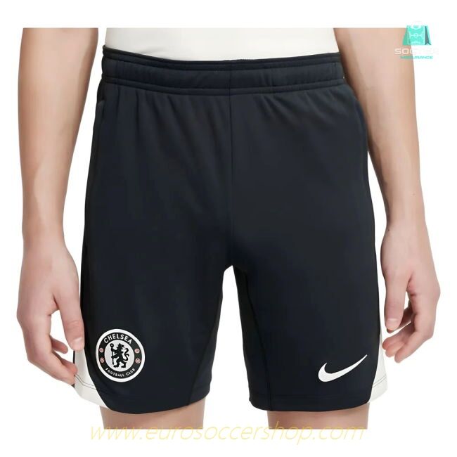 2025-2026 Chelsea Strike Training Shorts (Green) - Kids