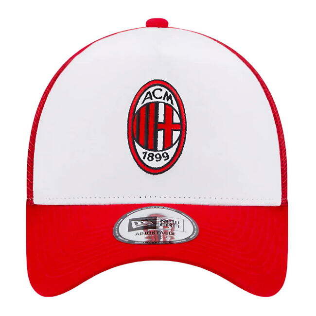 2023-2024 AC Milan White A-Frame Trucker Cap Shirt for (Men