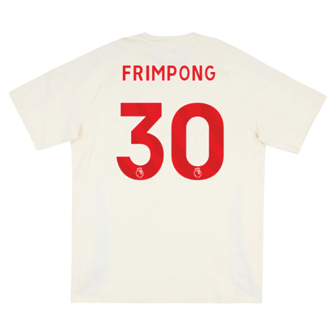 2025-20 Liverpool Training Football Kit Frimpong #30 L M