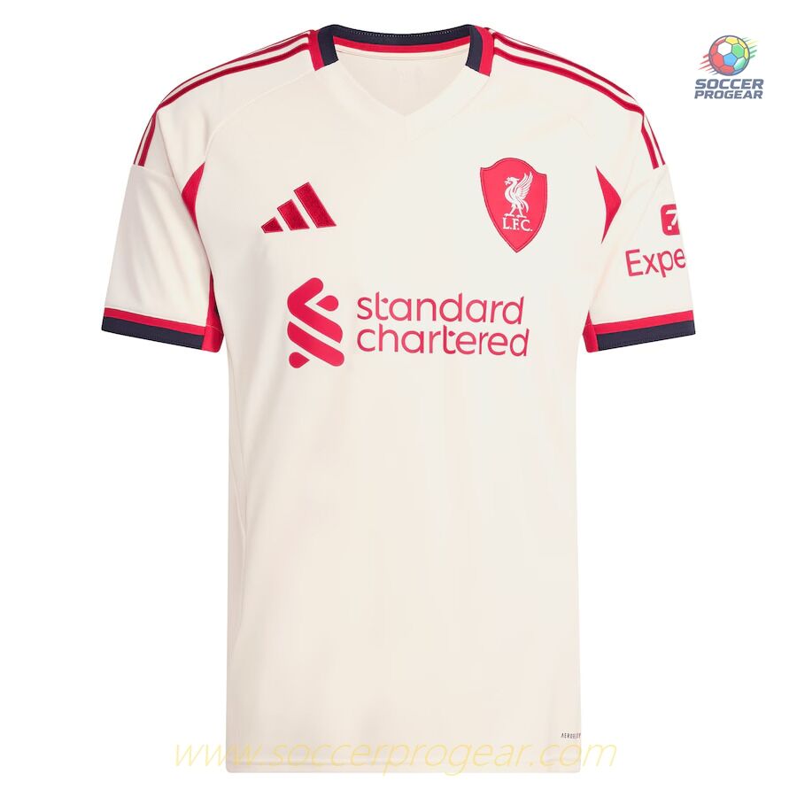 Liverpool Away Team Jersey 2025-26 Edition Virgil