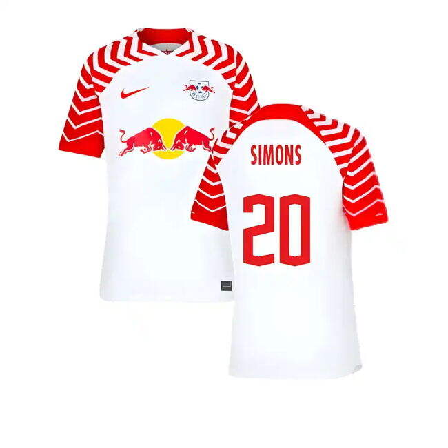 2023-2024 Red Bull Leipzig Home Football Shirt - Kids (Kids)