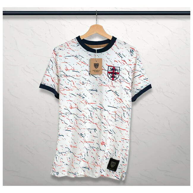 England Marble The Lions Cross Retro Shirt