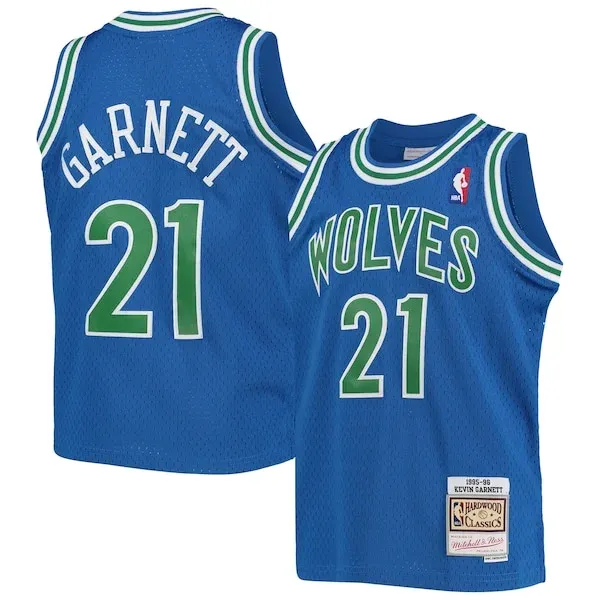 Kevin Garnett MIN Swingman Jersey - exclusive classic - Blue #1