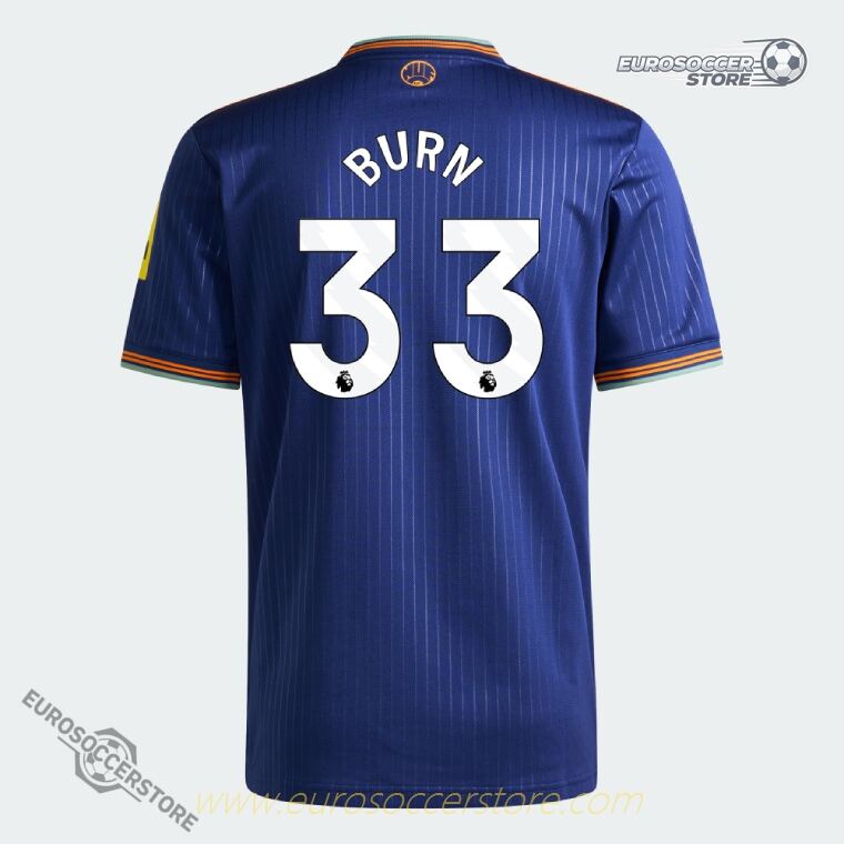 Newcastle United 25-26 Third BURN 33 Football Jersey
