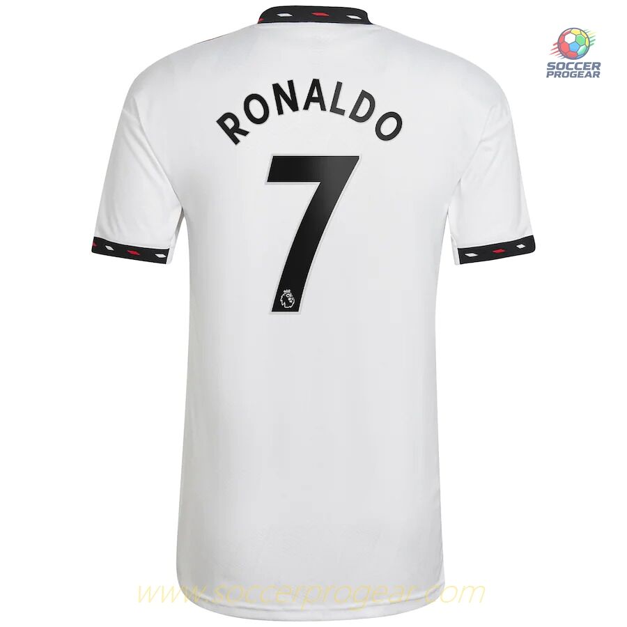 MANCHESTER UNITED AWAY KIDS JERSEY 22 23 RONALDO