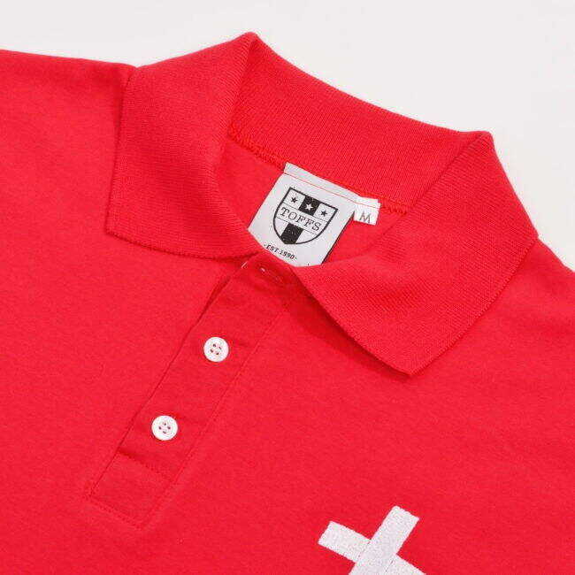 Switzerland No 14 Red Polo Shirt