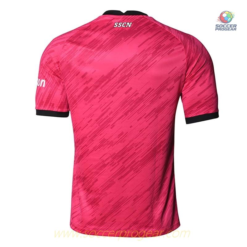 NAPLES High Quality GOALKEEPER JERSEY EA7 FUCHSIA 2022 2023