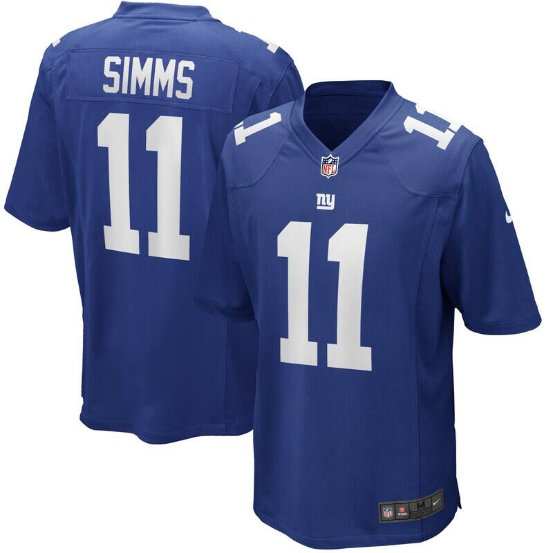 None Phil Simms New York Giants Great Value Replica Jersey Football Ap