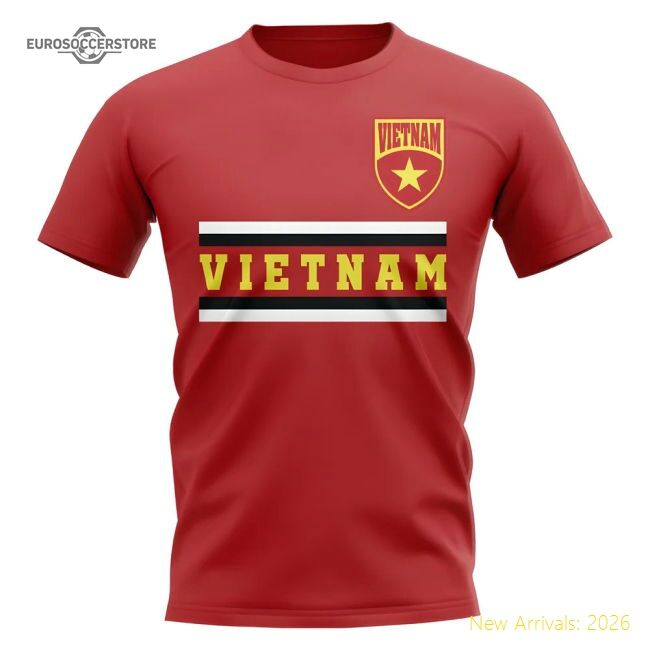Vietnam Core 20242025 Regular Jersey  Durable Athletic