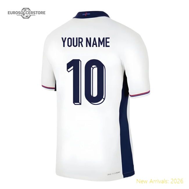 England 2024-2025 Home Jersey - Professional Breathable