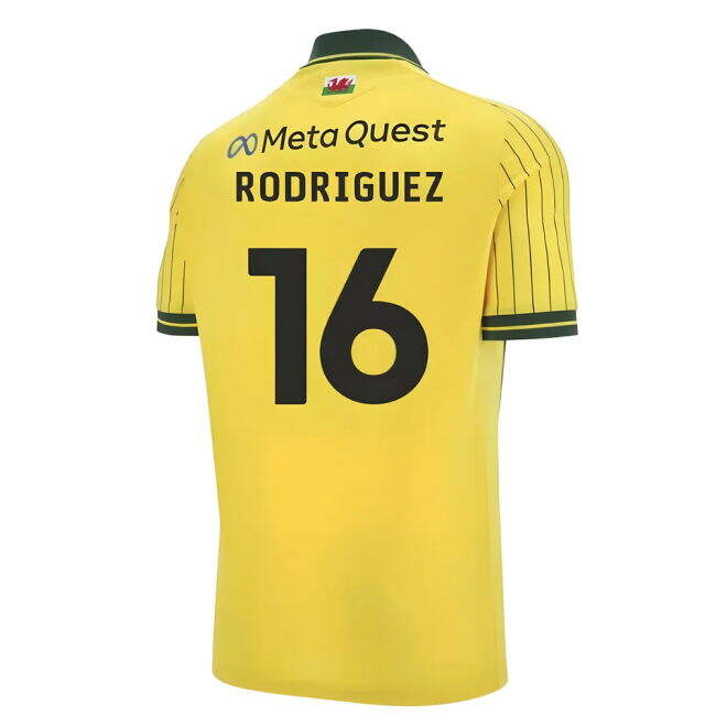Anti-Odor Retro Jersey - 2025-2026 Away Premium Rodriguez 16 Adul#778