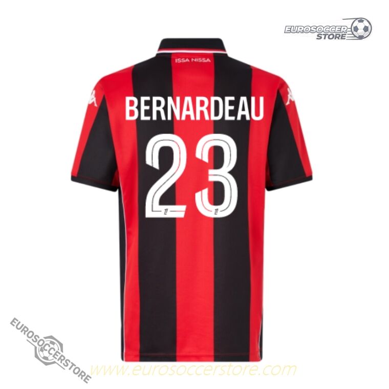 OGC Nice Home BERNARDEAU 25-26 Season 23 Version Jersey