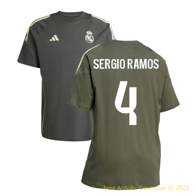 Real Madrid (rm) Tee - Featuring Ramos - Football Fashion