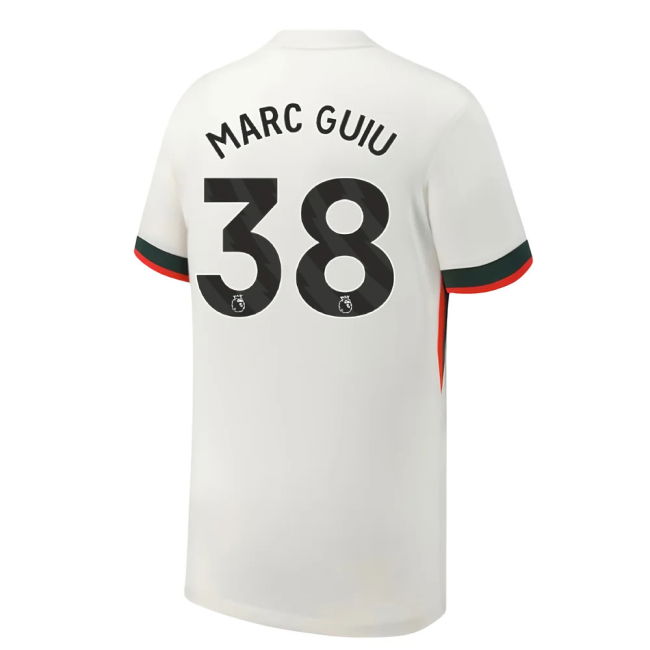 2025-2026 Chelsea Away Shirt (Kids) (Marc Guiu 38) - official style