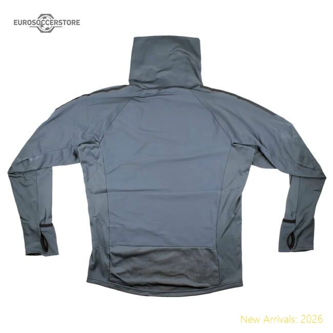 Bayern Munich 2010-11 Long Sleeve Adidas Training Top With Snood (m