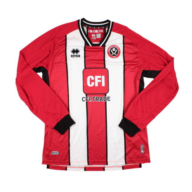 2023-2024 Sheffield United Home Long Sleeve Shirt (Hamer 8)