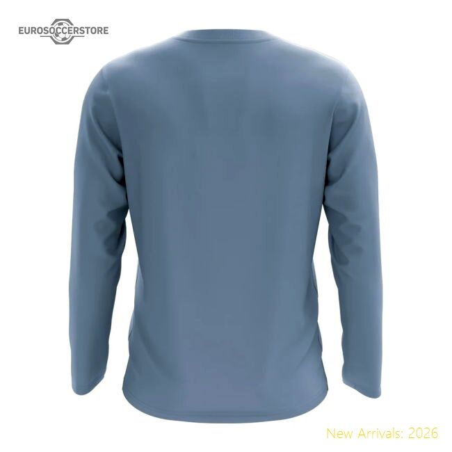 Rwanda Core Football Country Long Sleeve T-shirt (sky) - Premium Collection