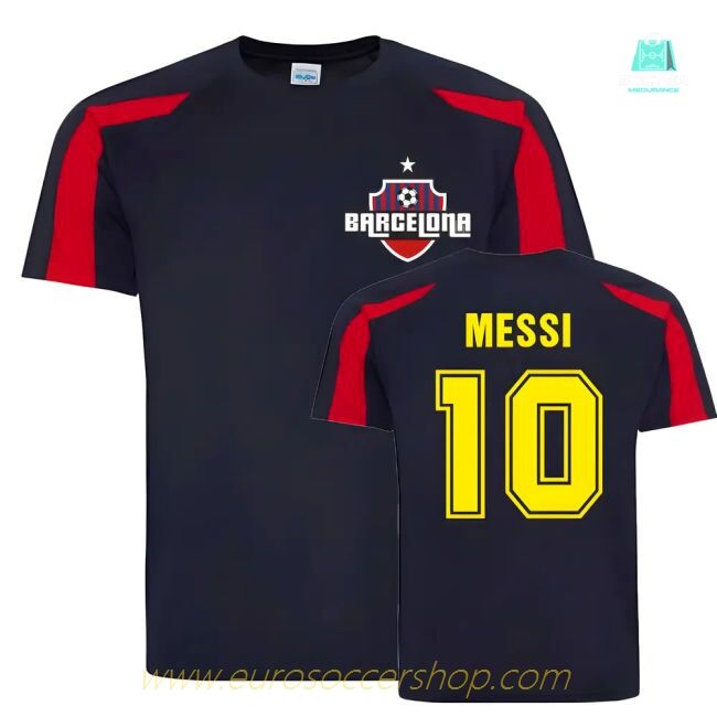 Lionel Messi Barcelona Sports Training Jersey (Navy)