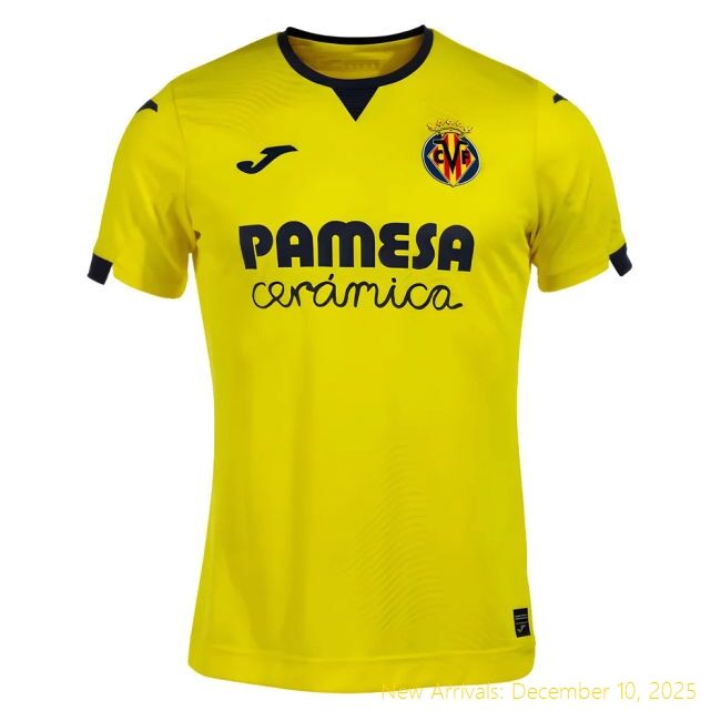 Villarreal Home - Premium Replica - High Performance - Moisture