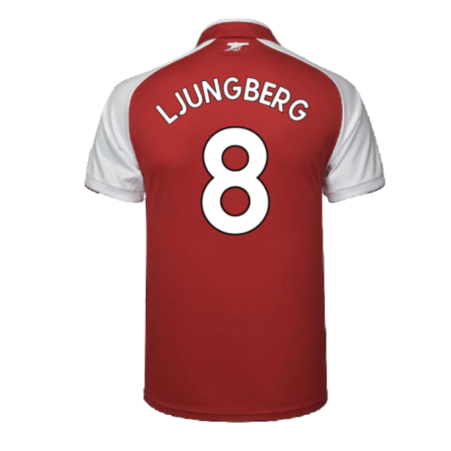 Arsenal 17/18 Home Football Shirt Adult Size XS ((Excellent) XS) (Ljungberg 8)