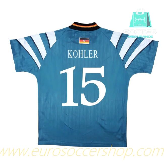 German National Team Away Football Shirt Authentic (Kohler 15)
