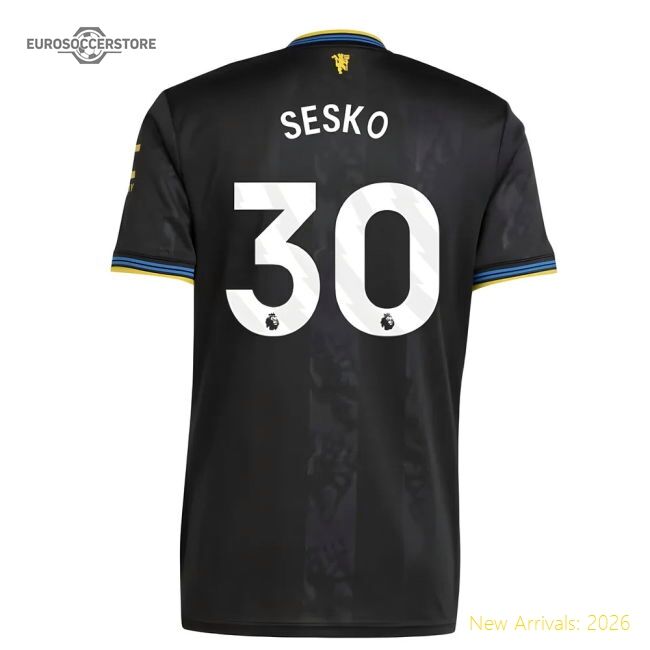 Authentic 2025-2026 Manchester United Third Shirt (sesko 30)