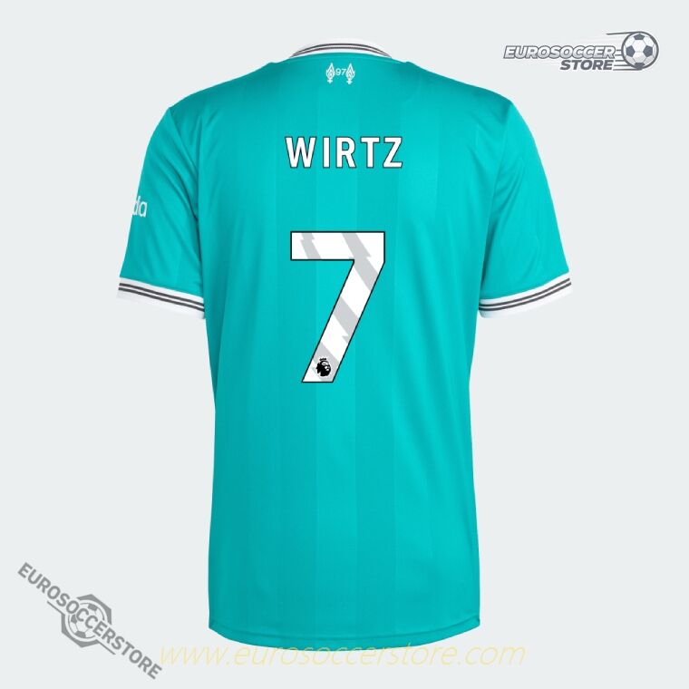 Liverpool's 25-26 Third Jersey with WIRTZ 7 Printing