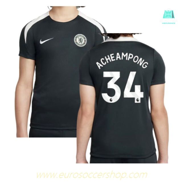 2025-2026 Chelsea Strike Training Shirt (Green) - Kids (Acheampong 34)