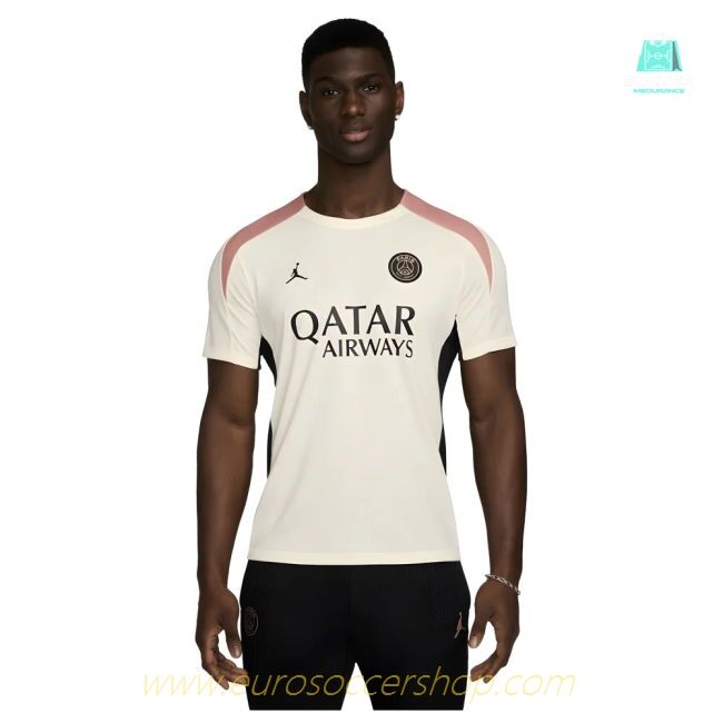 2024-2025 PSG Strike Dri-FIT Training Shirt (White)