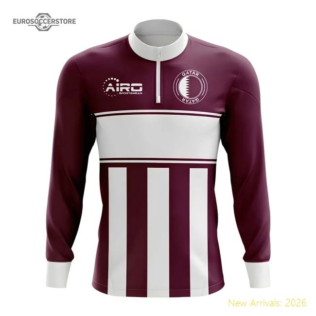 Top Qatar Concept 20242025 Concept Jersey () Sleek Contemporary
