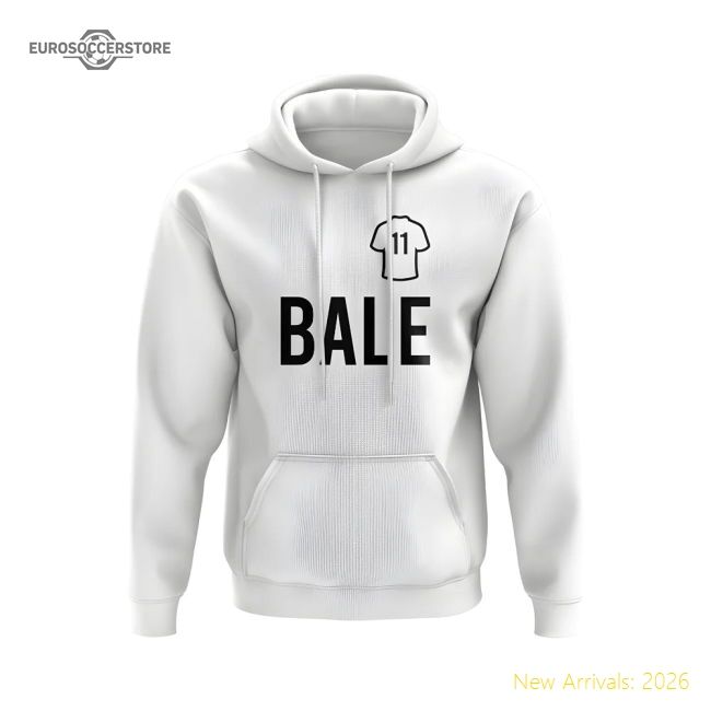 Gareth Bale Real Madrid Number Hoody (white) - Affordable