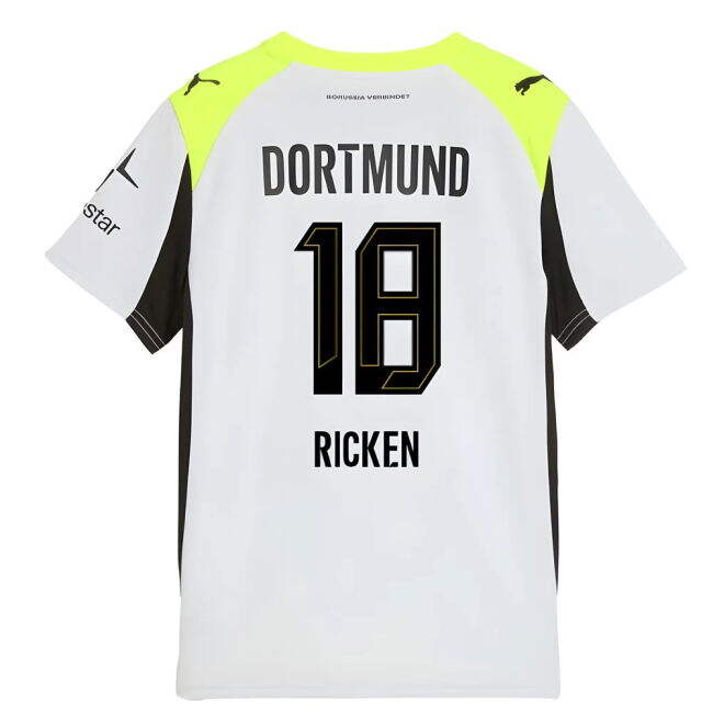 Borussia Dortmund 2025-2026 Away Jersey - Kids #35