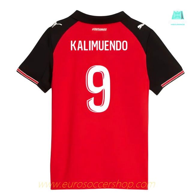 2025-2026 Stade Rennais Home Shirt (Kids) (Kalimuendo 9)