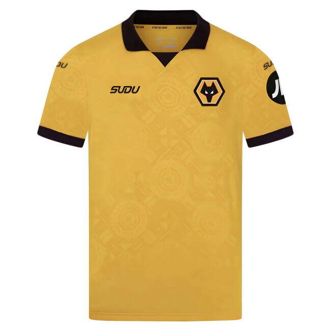 High-Quality 2025-2026 Wolves Home Economical Official Shirt Kids#783