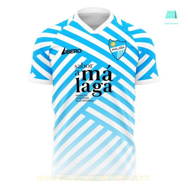 Malaga 2024-2025 Home Concept Football Kit (Libero) (Your Name)
