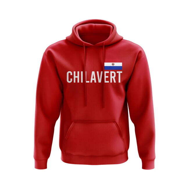 National Jose Luis Chilavert Paraguay Name Hoody (Red) Kit