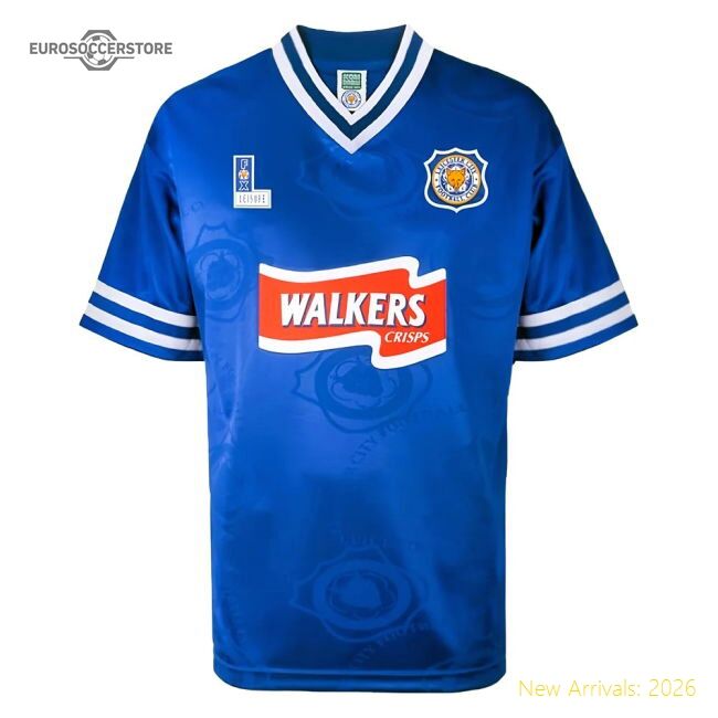Official Leicester City 1997 Home Retro Shirt (your Name) - Premium