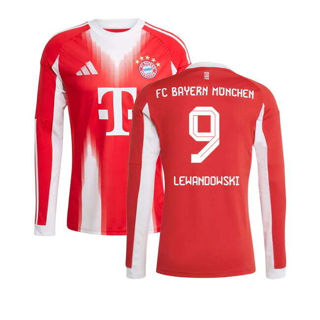 2025-2026 Bayern Munich Home Trendy Shirt (Lewandowski 9)