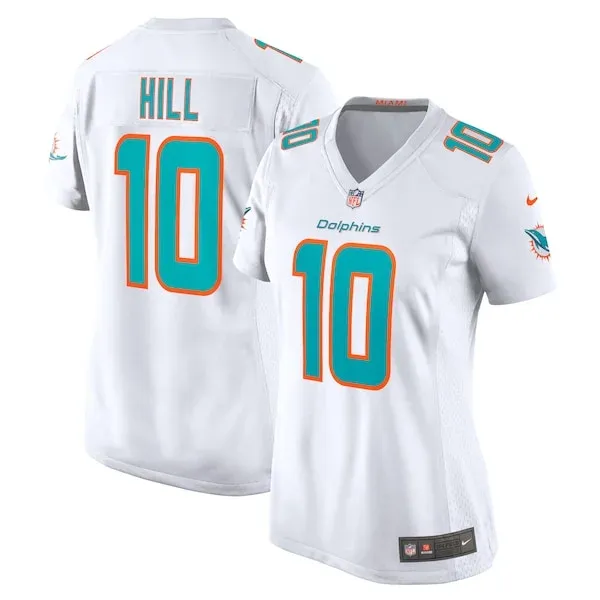 None Tyreek Hill  Jersey - White | NFL Player Jersey | NFL Football