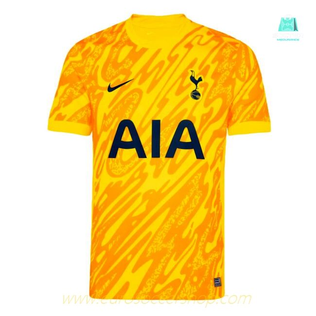 2024-2025 Tottenham Home Goalkeeper Shirt (Orange) - Kids
