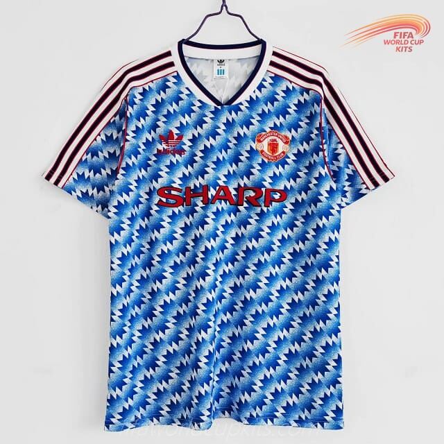 Manchester United 90-92 Away Football Kit