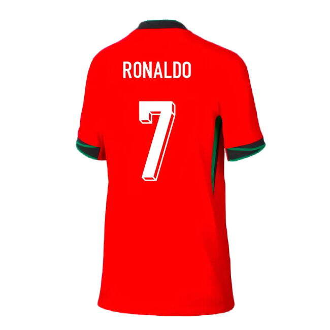 Latest Comfortable Portugal Home Soccer Jersey (Kids)