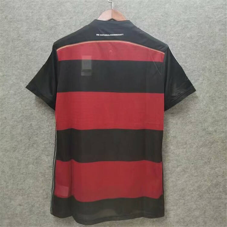 Germany 2014 World Cup Away Red Soccer Jersey Football Shirt - World