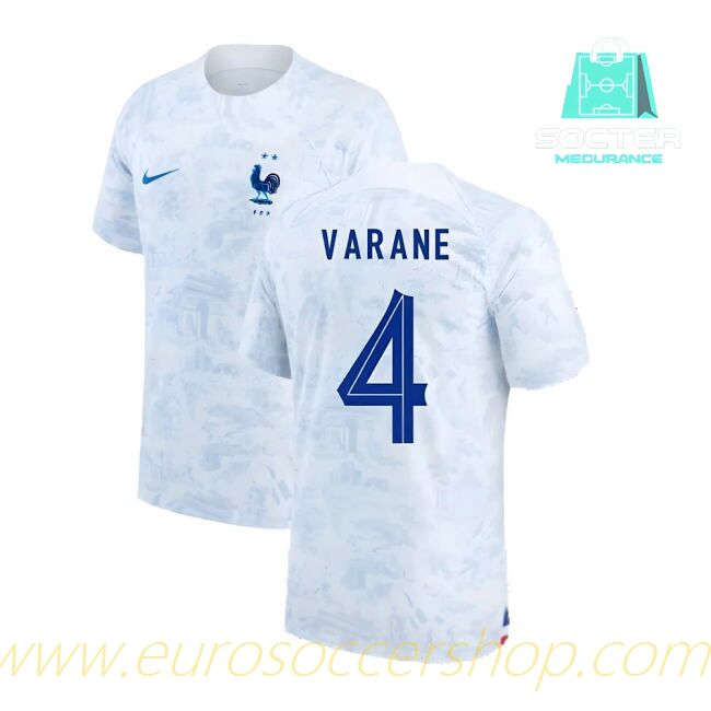 2022-2023 Player Version French National Team Away Jersey (VARANE 4)