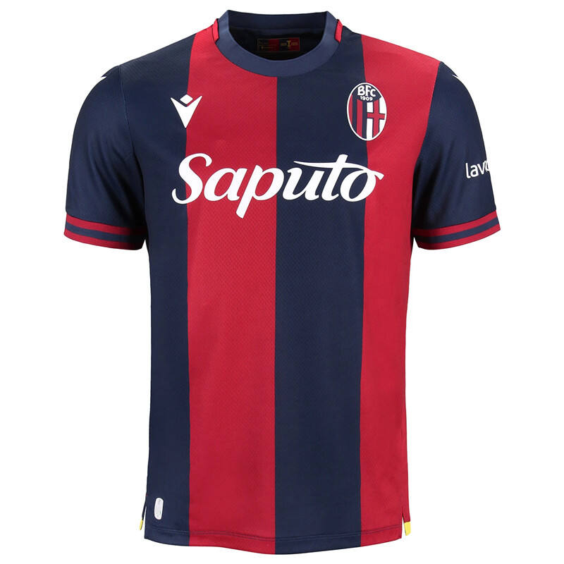 2425 Bologna Home Soccer Jersey Football Shirt - Official Replica 7550