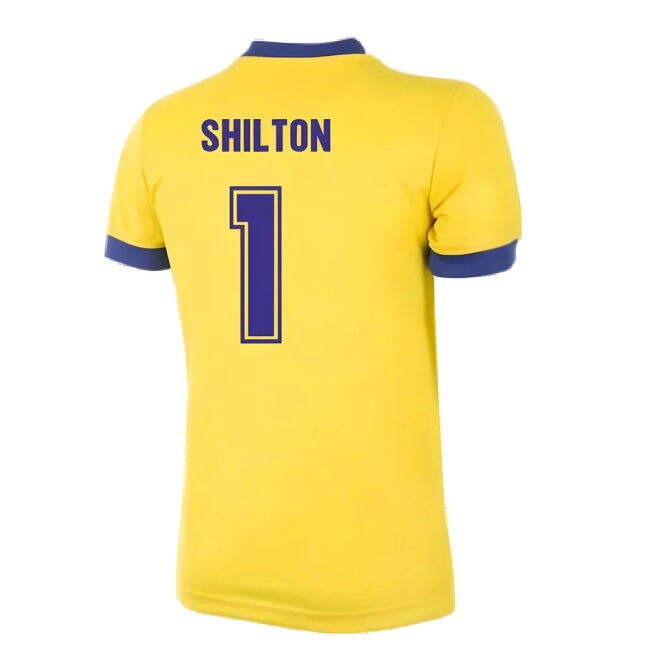 Ultra Comfort Supporter Football Away Retro Football Shirt Shilton...